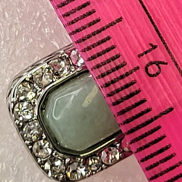 Mini Jade Green Earrings - Picture 5 of 14